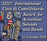 XXXIV Concorso e Premio Internazionale per Fisarmonica