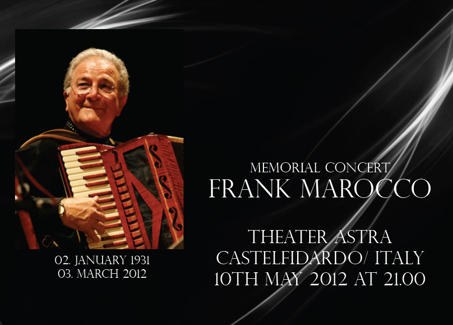 Memorial concert Frank Marocco