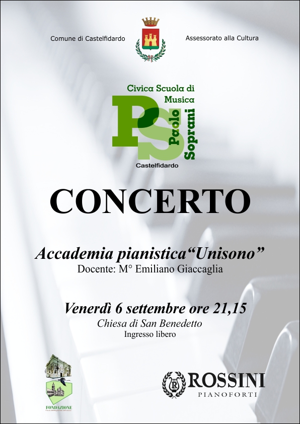 Concerto dell`Accademia pianistica "Unisono"