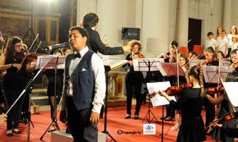 Saggio di musica, orchestre e solisti in Auditorium