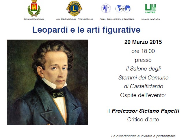 Leopardi e le arti figurative col prof. Papetti