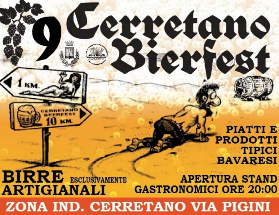 Quattro giorni di Bierfest al quartiere Cerretano