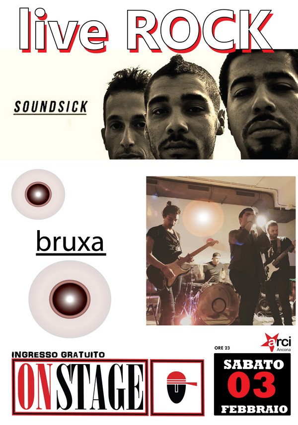 Soundsick e Bruxa nel week-end dell`On Stage